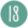 number-circle-green-18