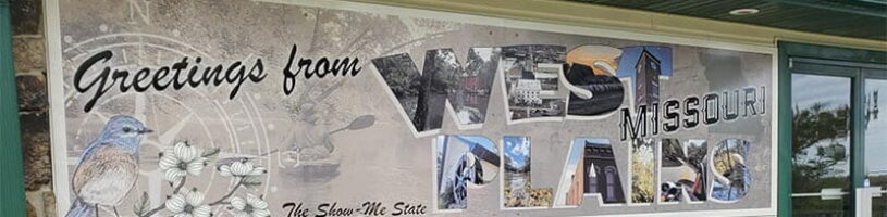 GREETINGS FROM WEST PLAINS MURAL
