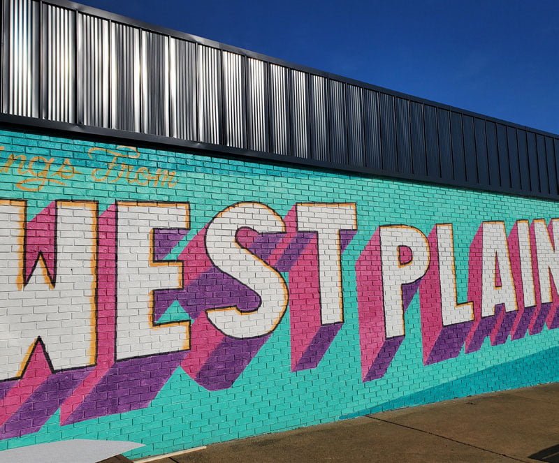 GREETINGS FROM WEST PLAINS MURAL