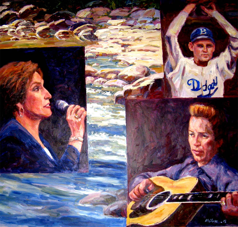 FAMOUS WEST PLAINSIANS MURAL