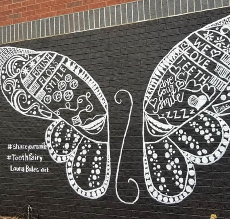 TOOTH FAIRY MURAL