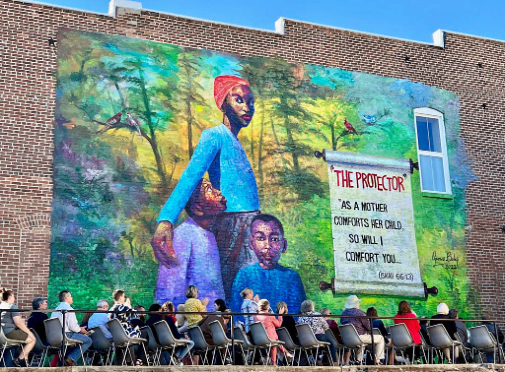 THE PROTECTOR MURAL