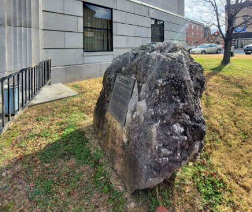 Civil War Skirmish Site Historical Marker