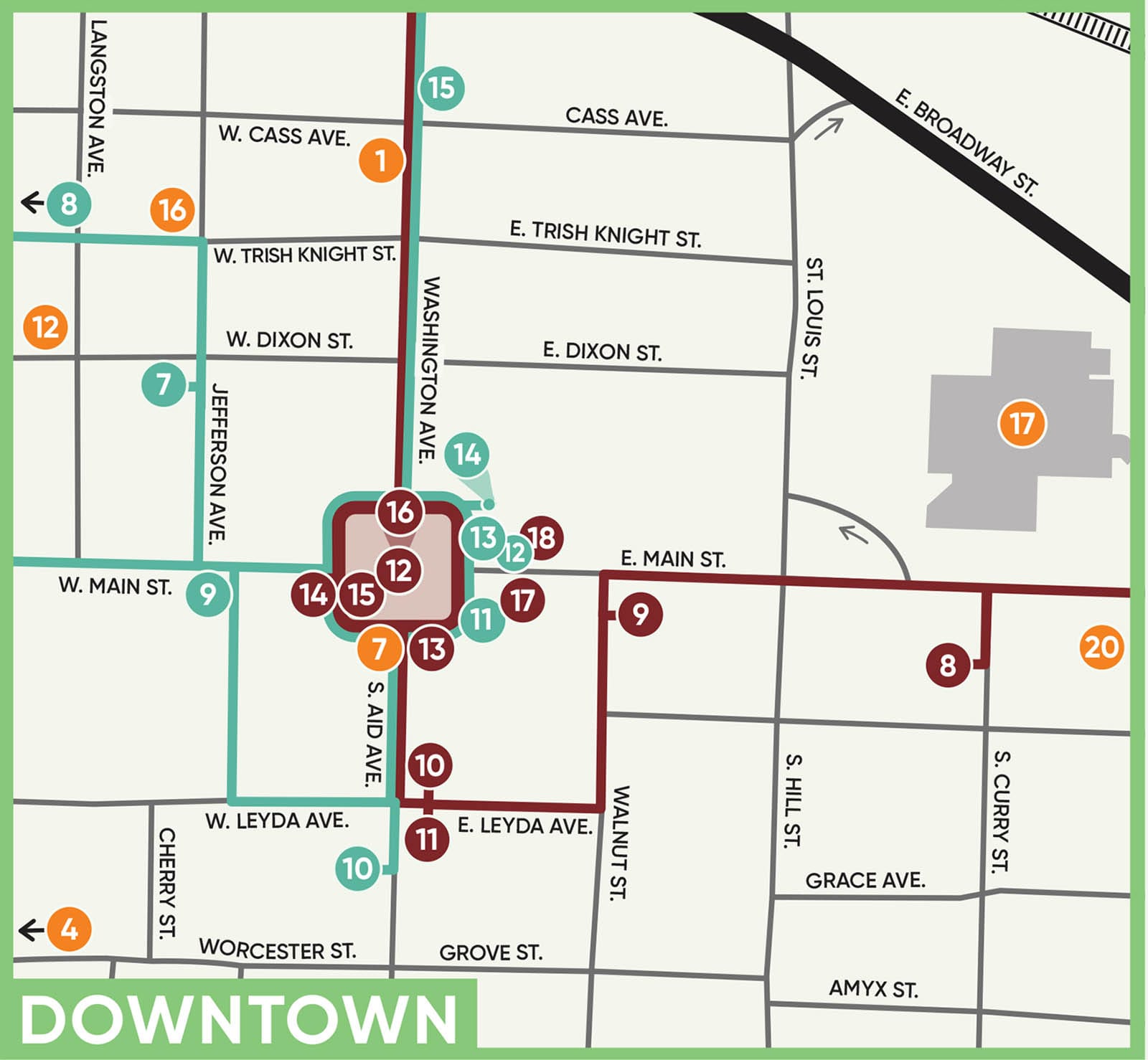 West Plains Missouri City Map
