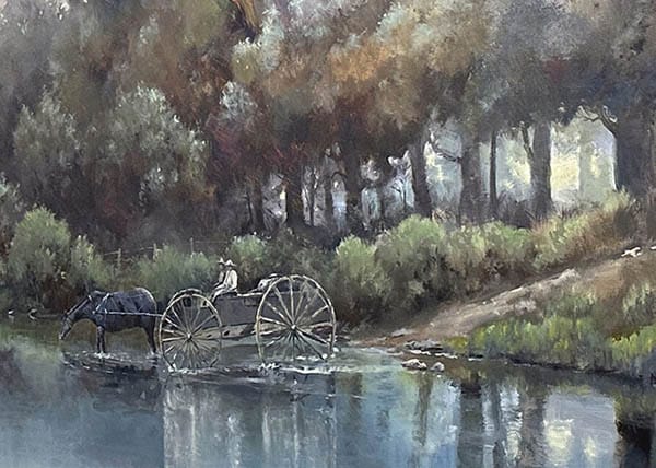 Wagon Crossing at Fruitville