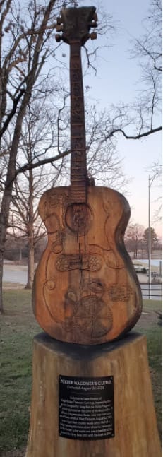 Porter Wagoner's Guitar Sculpture